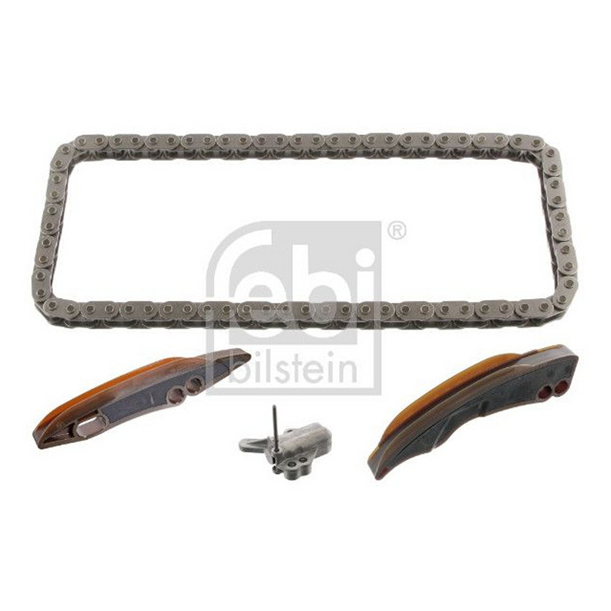 Комплект ланцюга ГРМ BMW 3 (E90/E91/E92/E93/F30/F80/F31) (N57 D30 C) 05- (72 ланок) (симплекс) Febi Bilstein