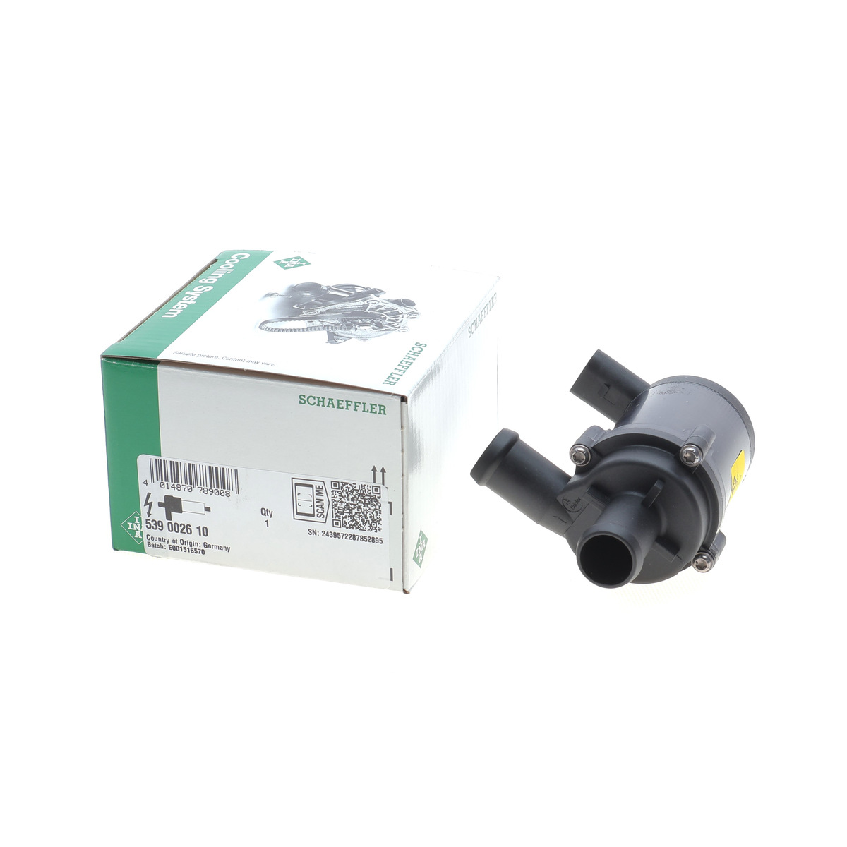 Насос системи охолодження (додатковий) Audi Q7 3.0TDI/4.2TDI 06-15/VW Touareg 2.5TDI/3.0TDI 03-18 Schaeffler INA фото 10