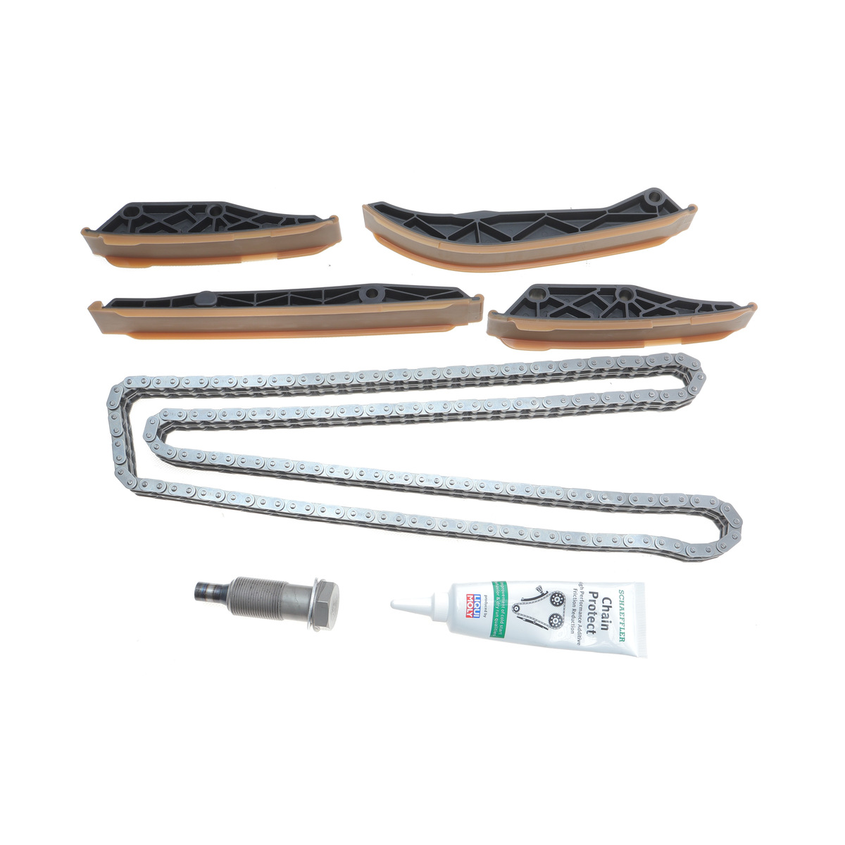 Комплект ланцюга ГРМ MB Vito (W639) 119/122/123 03-, M 112.951/976, (ланцюг INA) Schaeffler INA фото 8